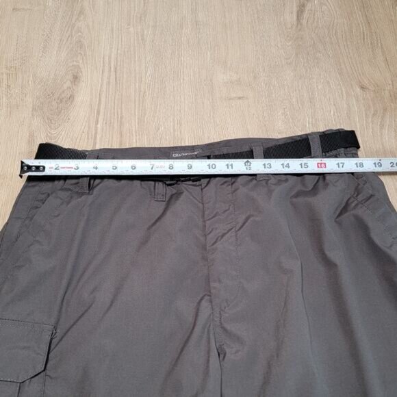 Craghoppers Kiwi Classic Pants in Black Pepper Men Size 36" Cargo Gorpcore - Picture 6 of 8
